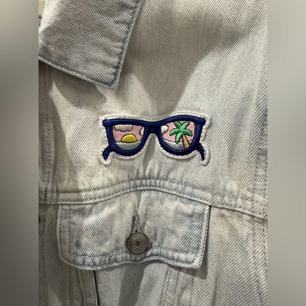 Rails X-Small St Tropez Denim Jacket. - image 4